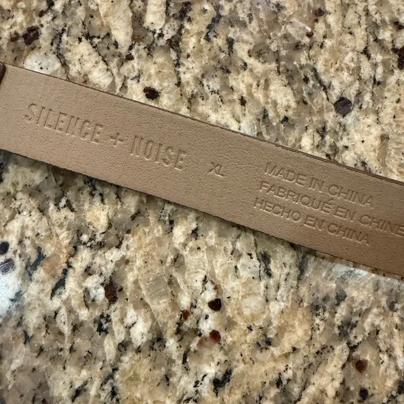 Silence + Noise Brown Western Belt NWOT size XL - Picture 4 of 4